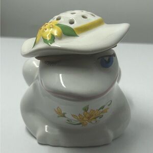 Vintage Avon 1980 “Winking Frog" Potpourri Holder